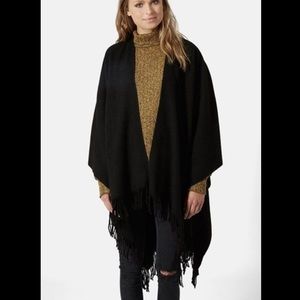Topshop blanket poncho/wrap